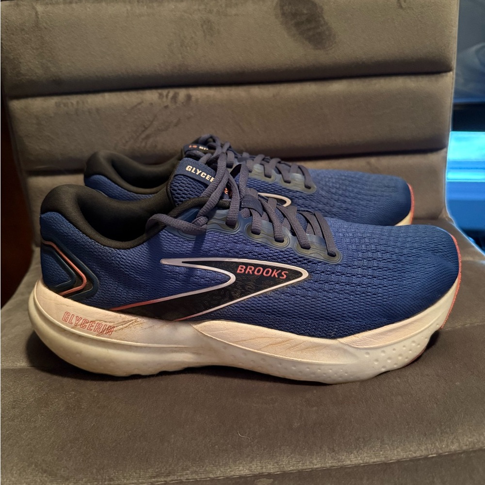 Brooks Glycerin 21 Blue Running Shoes Men’s Size 10